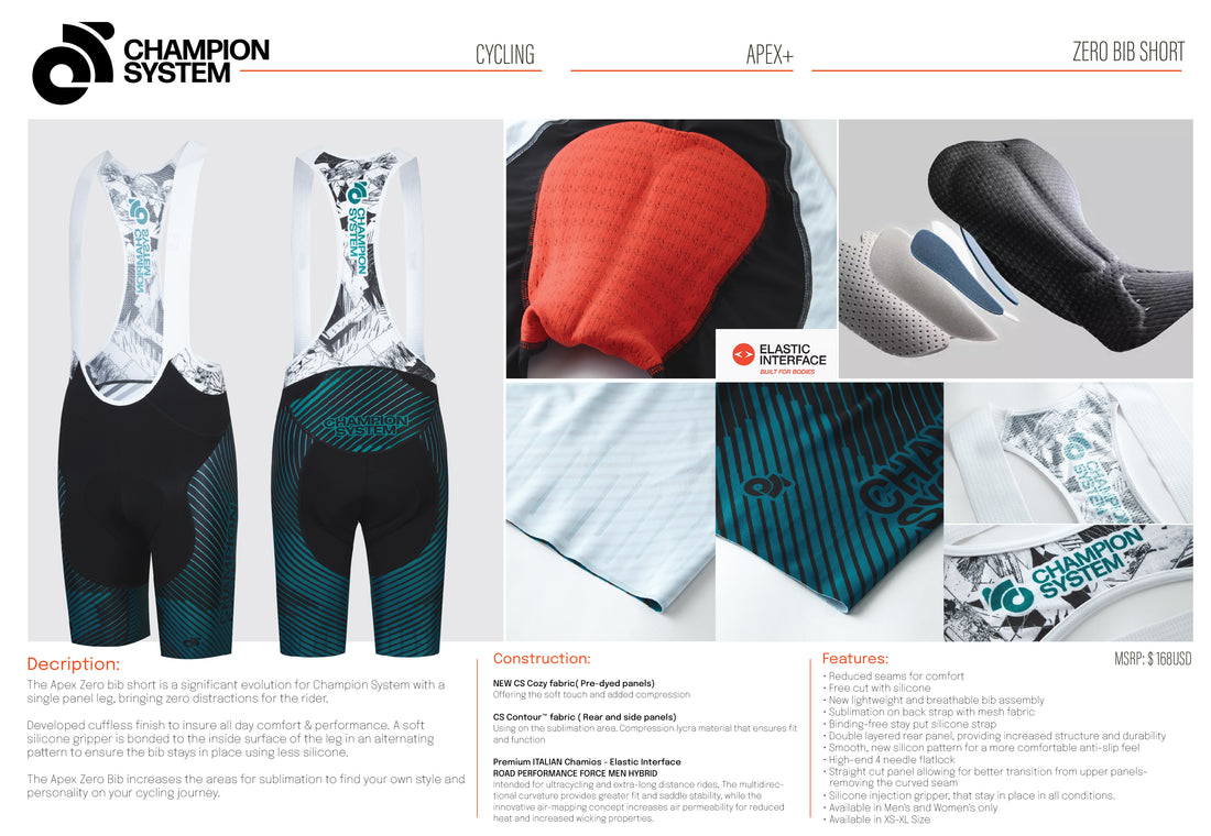 APEX+ ZERO Bib Shorts