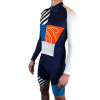 PERFORMANCE FLEECE Cyclocross Skinsuit - Aero Race Number Window
