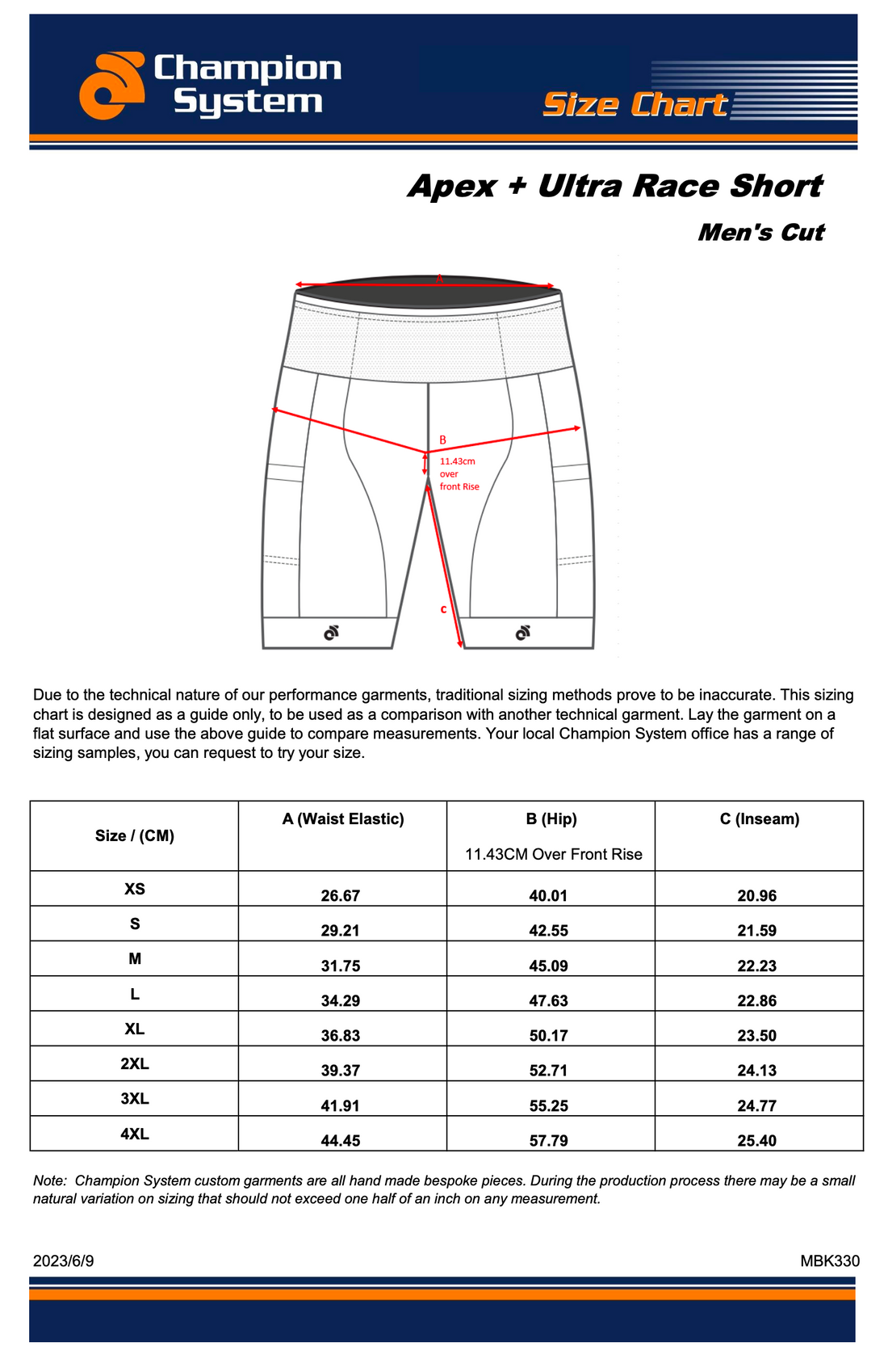 APEX+ ULTRA RACE SHORT