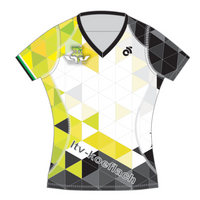 Apex Women's Short Sleeve Run Top (Vereinsunterstützung)