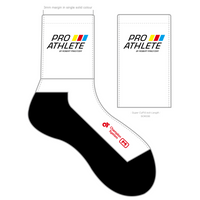 Sublimated Sock 6 Inch
