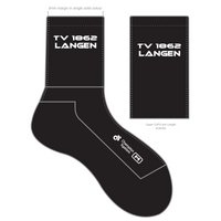 Sublimated Sock 6 Inch