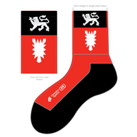 Sublimated Sock 6 Inch