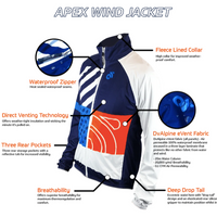APEX Wind & Rain Jacket (100% Wind- und Wasserdicht)