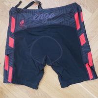 Perf. Men Tri Set 3 (black-red/ front zipper)