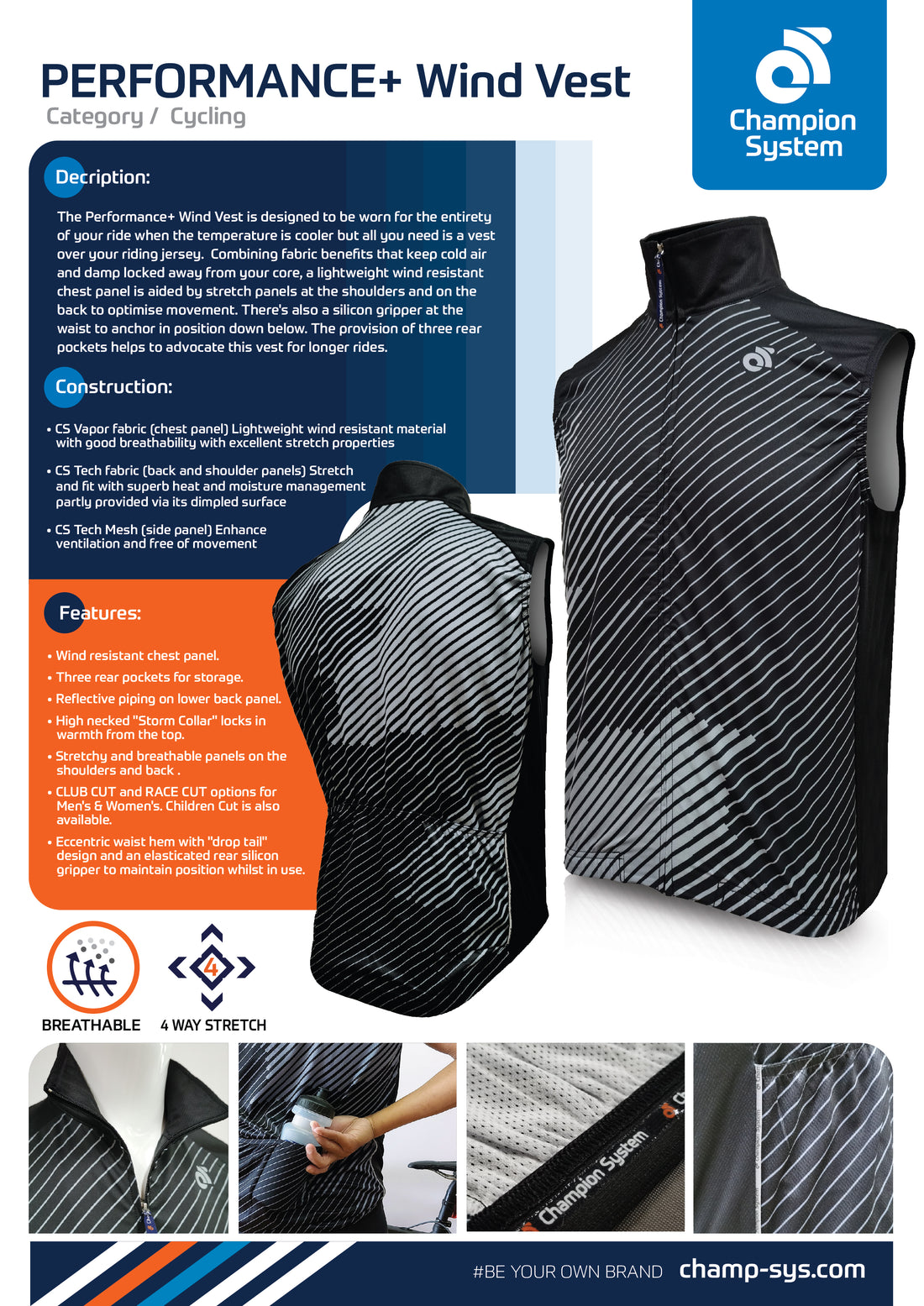 NEU: Performance+ WIND VEST