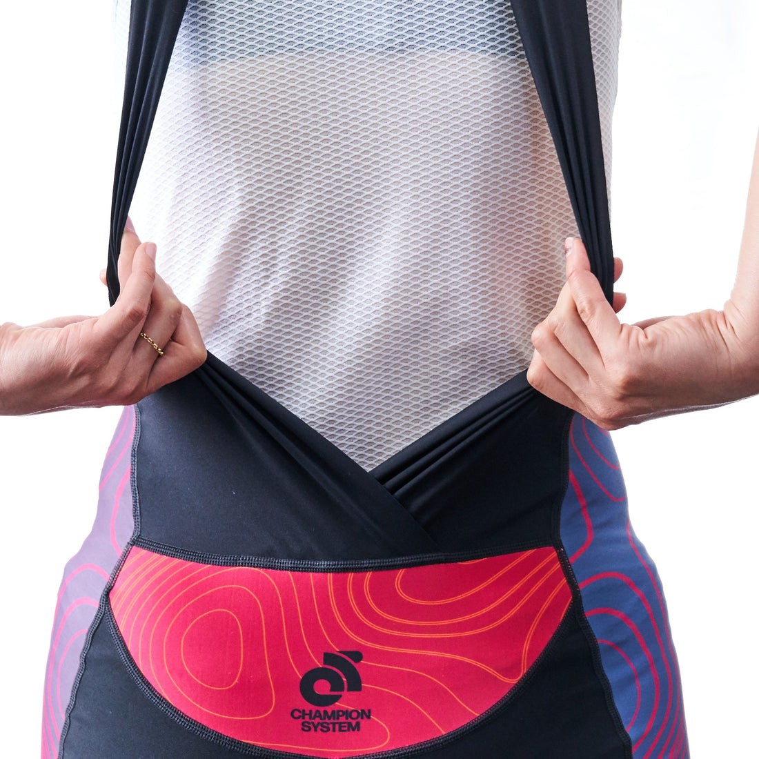 Damen Drop-Tail Bib Short