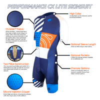PERFORMANCE Cyclocross LITE (Kurz- oder Langarm) - Pocket