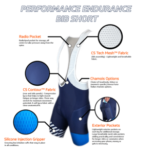 PERFORMANCE Endurance (Cargo) Bib Shorts