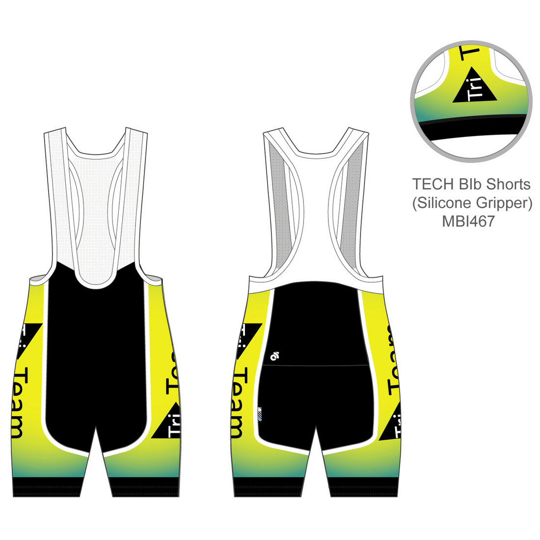 Tech Bib Shorts