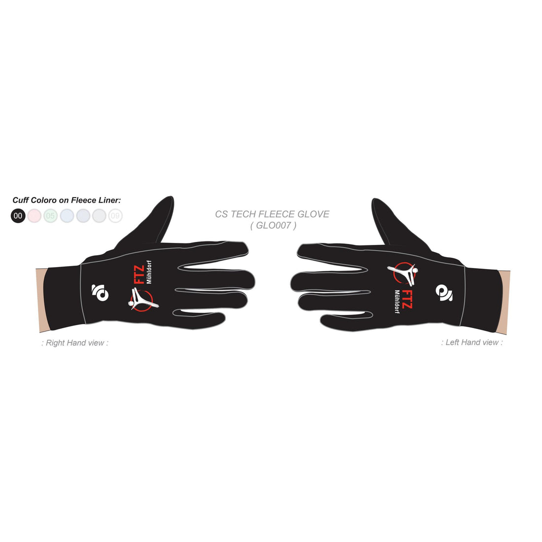 CS Tech Fleece Handschuhe