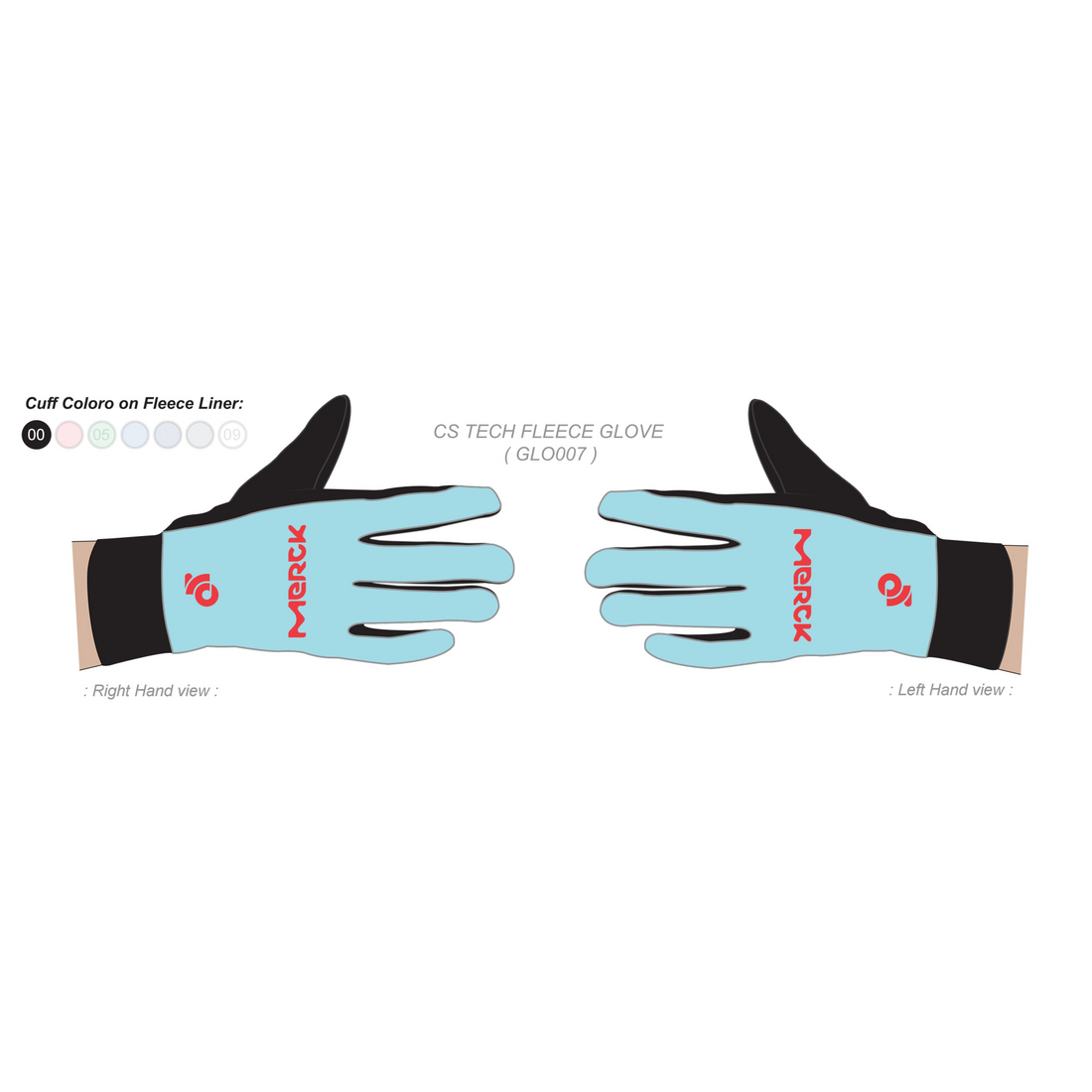 CS Tech Fleece Handschuhe