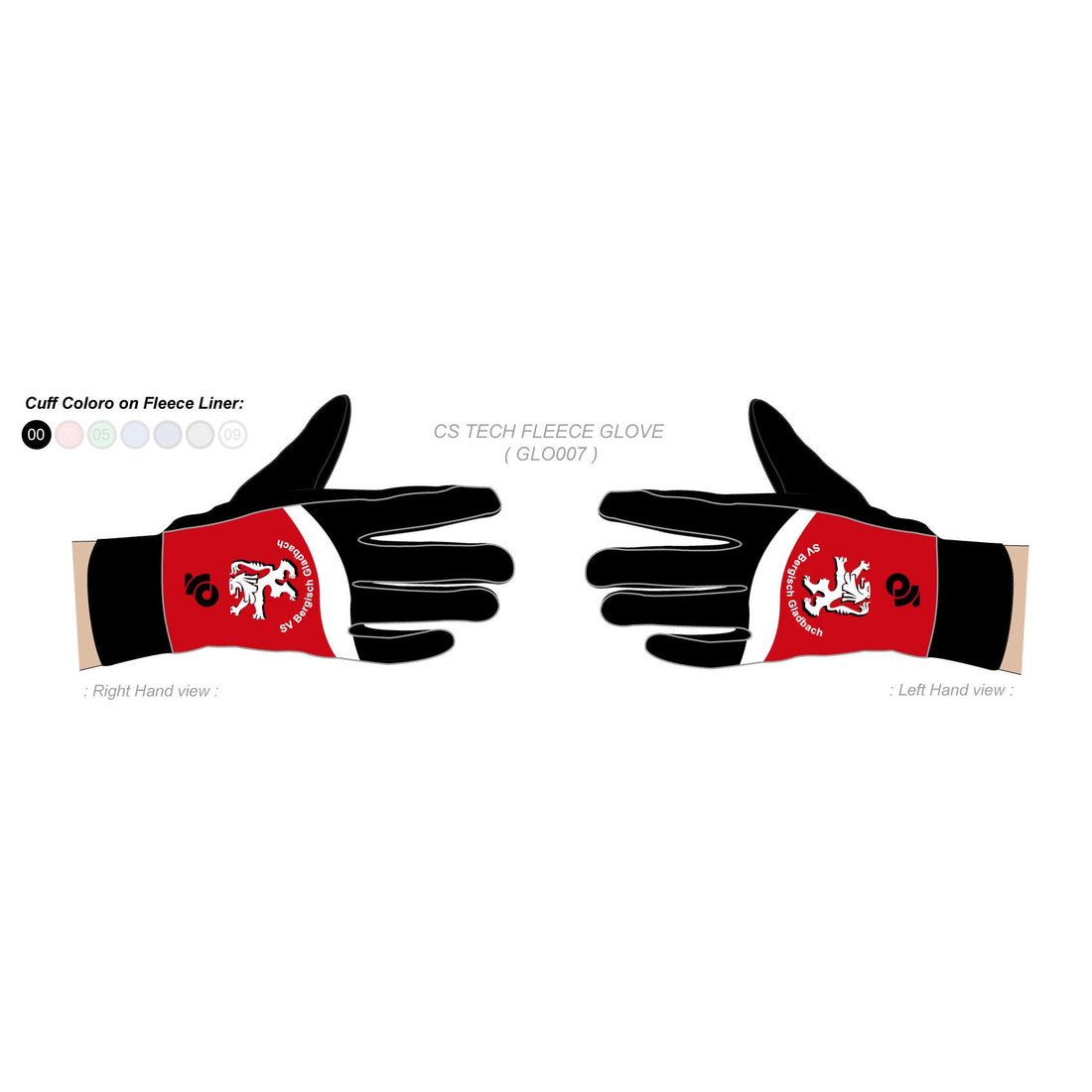 CS Tech Fleece Handschuhe