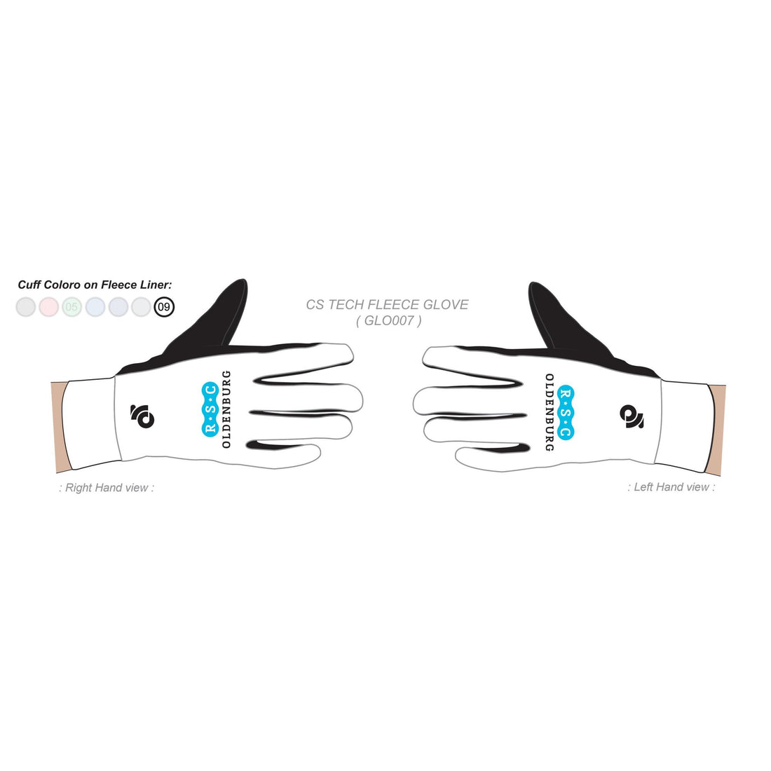 CS Tech Fleece Handschuhe