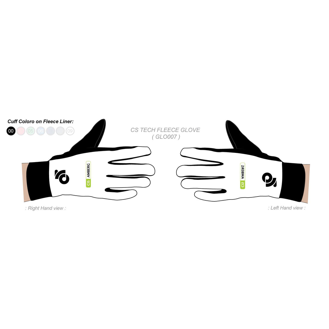 CS Tech Fleece Handschuhe