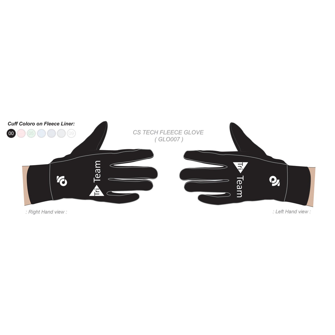 CS Tech Fleece Handschuhe
