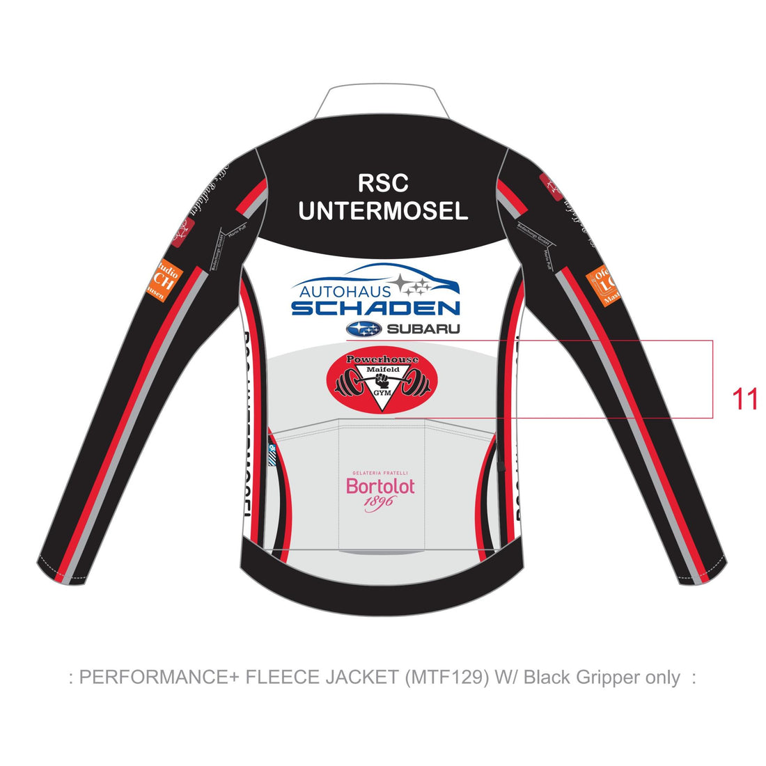 PERFORMANCE+ Fleece Jacket (dickes Fleece Langarm Trikot)
