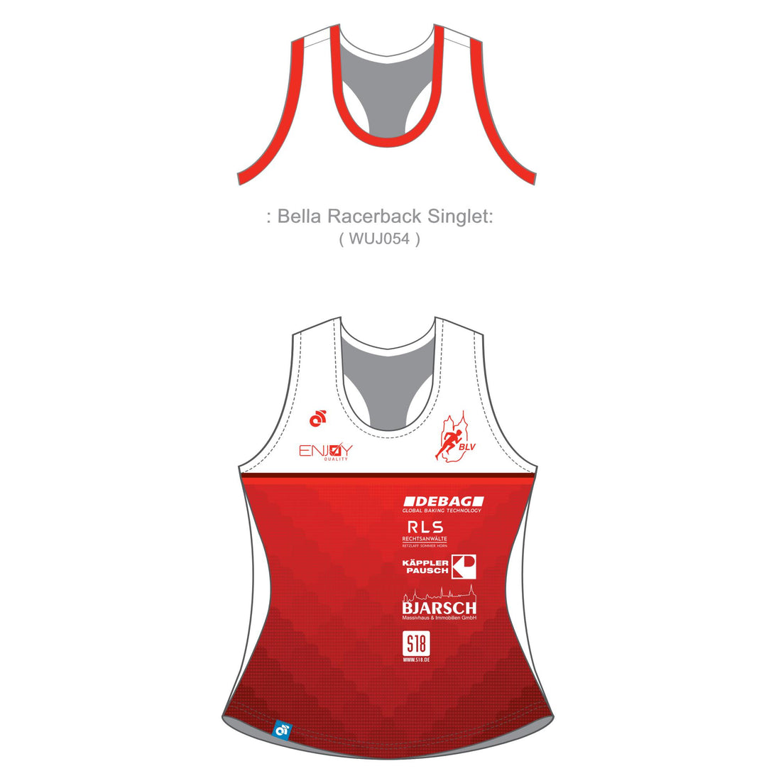 Bella Racerback Singlet
