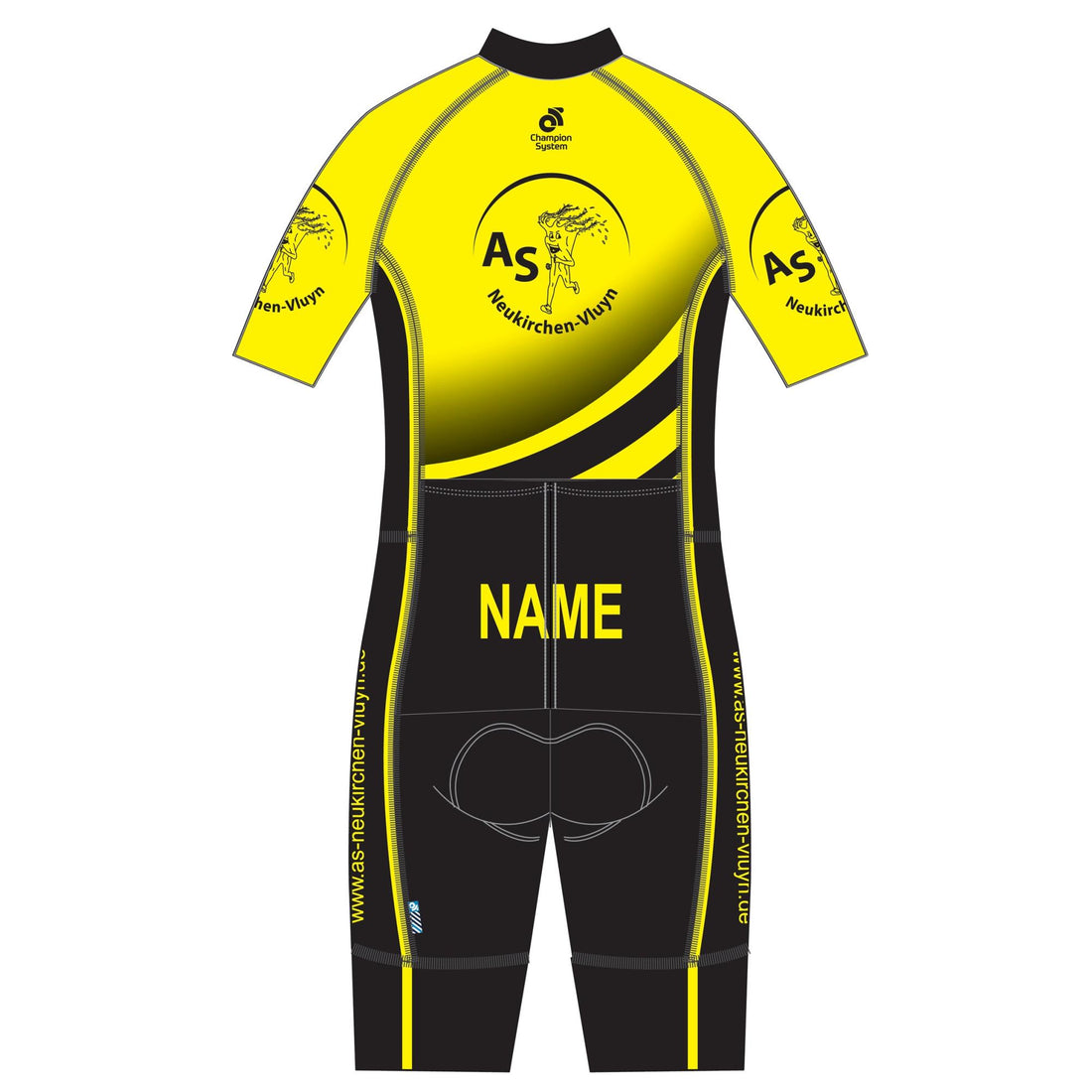 PERFORMANCE FLEECE Cyclocross Skinsuit - Aero Race Number Window