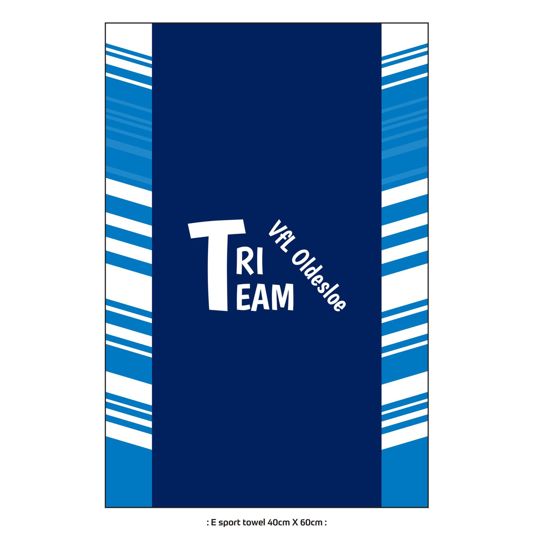 PERFORMANCE E sport towel 40cm x 60cm