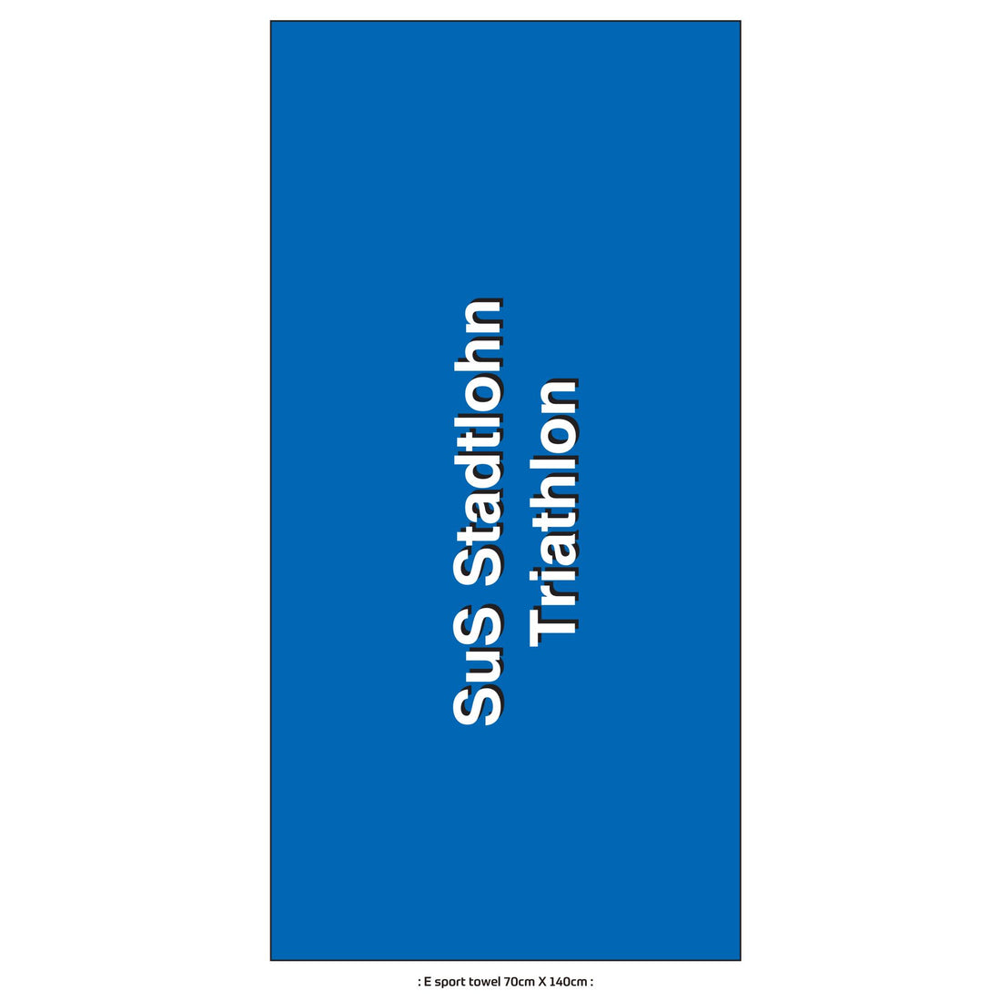 PERFORMANCE E sport towel 70cm x 140cm