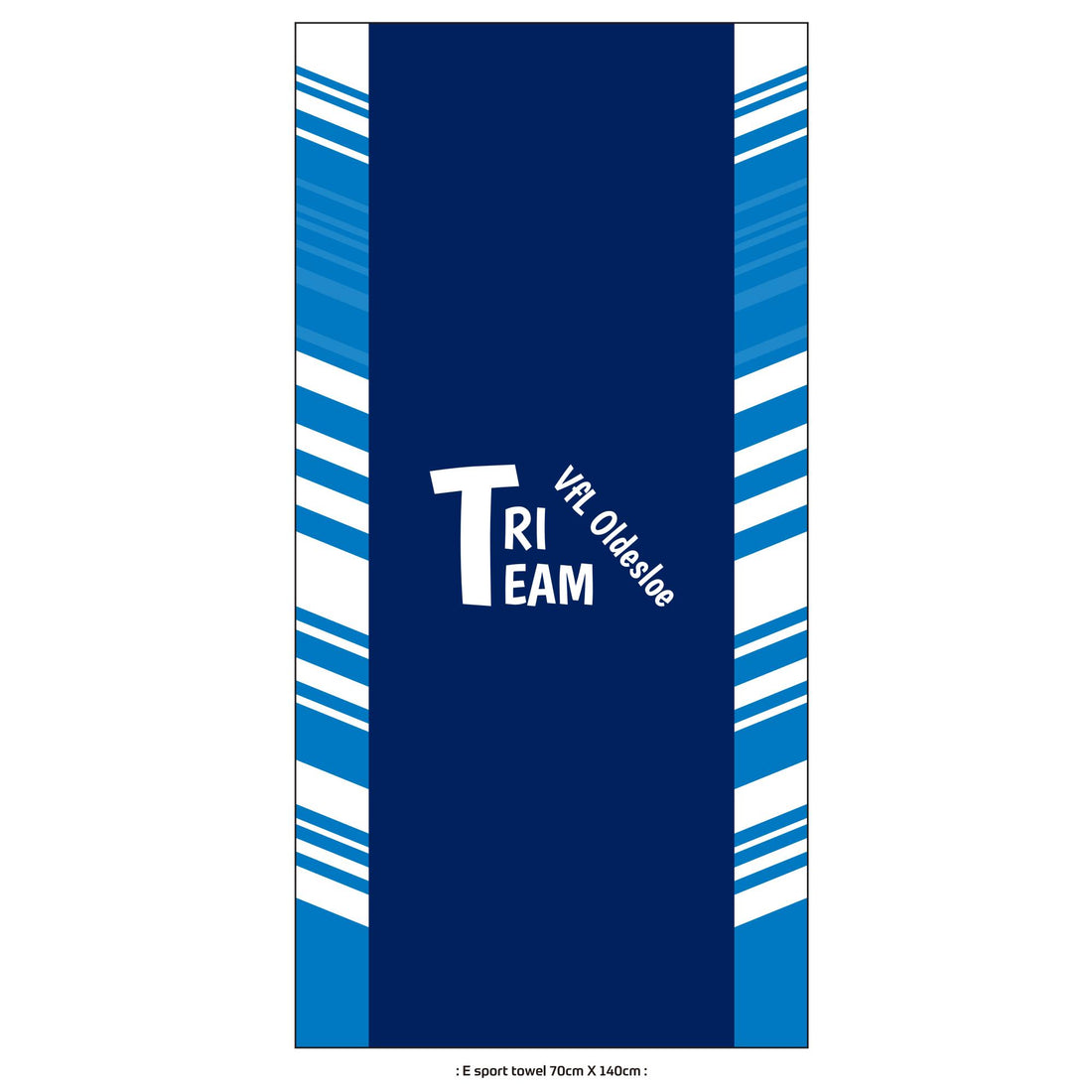 PERFORMANCE E sport towel 70cm x 140cm