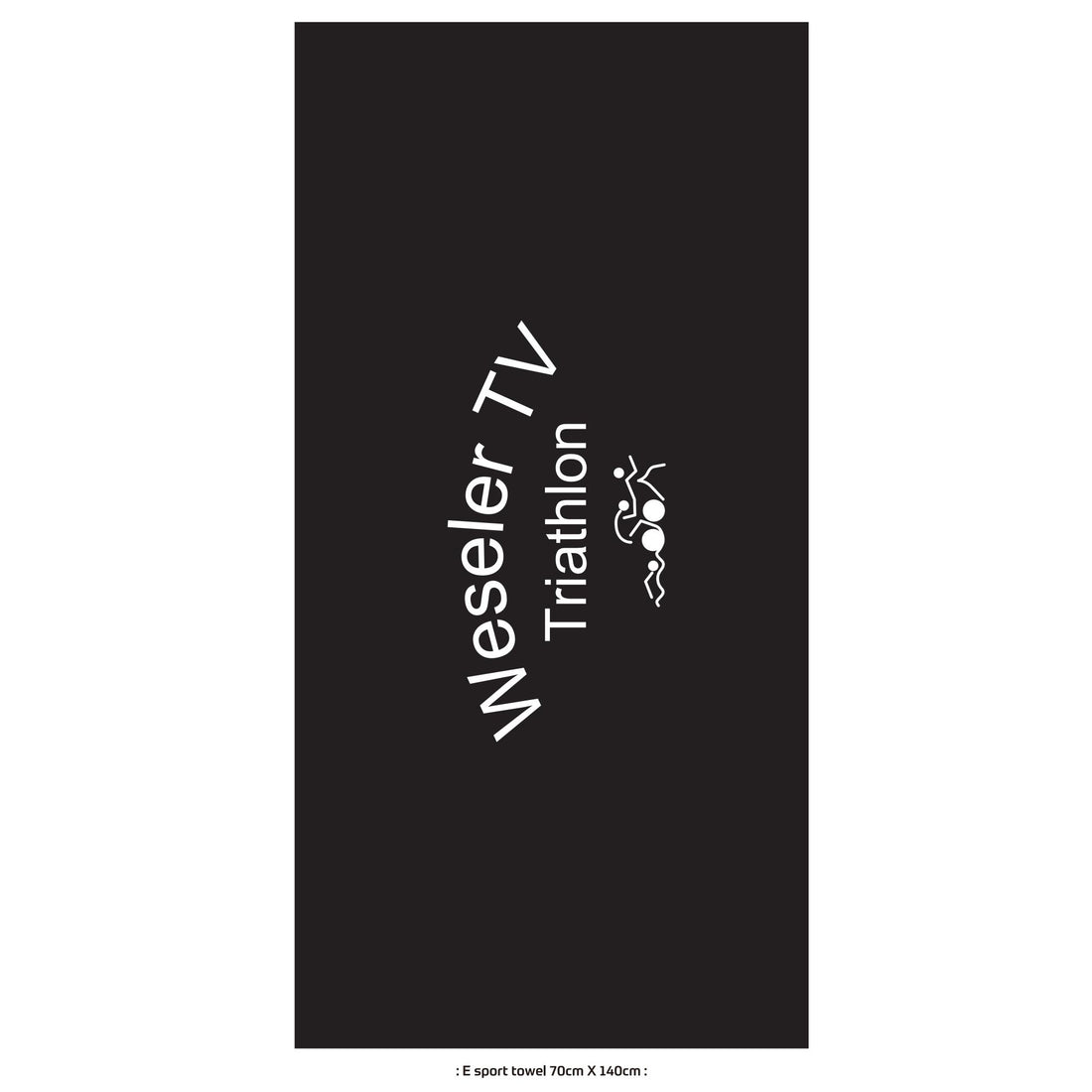 PERFORMANCE E sport towel 70cm x 140cm
