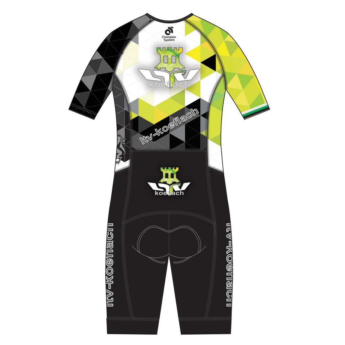 PERFORMANCE Aero Short Sleeve Tri Suit (Vereinsunterstützung)