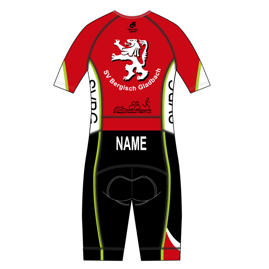 PERFORMANCE Aero Short Sleeve Tri Suit - Kinder