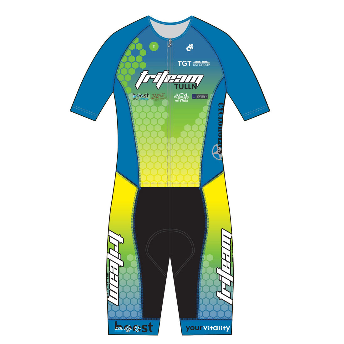 PERFORMANCE Aero Short Sleeve Tri Suit