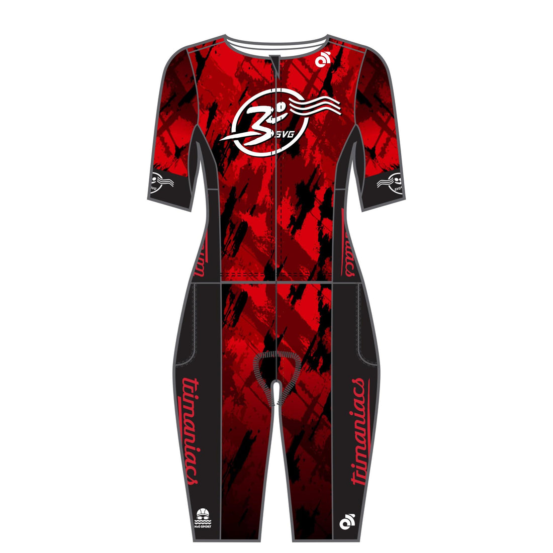 APEX+ Zero Aero Short Sleeve Tri Suit
