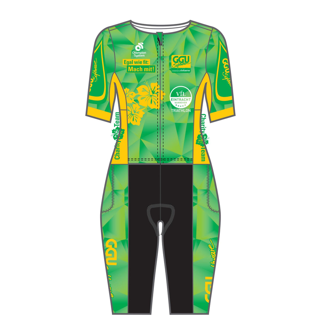 APEX+ Zero Aero Short Sleeve Tri Suit