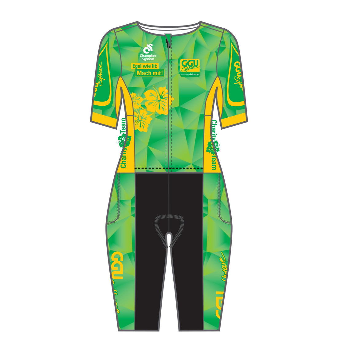 APEX+ Zero Aero Short Sleeve Tri Suit