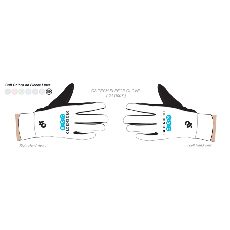 CS TechFleece Glove / Gloves Fleece Liner