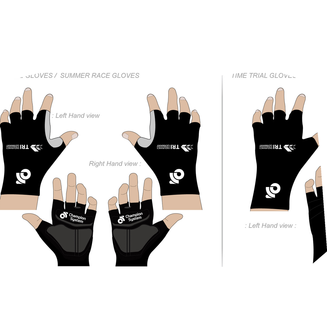 Summer Race Gloves