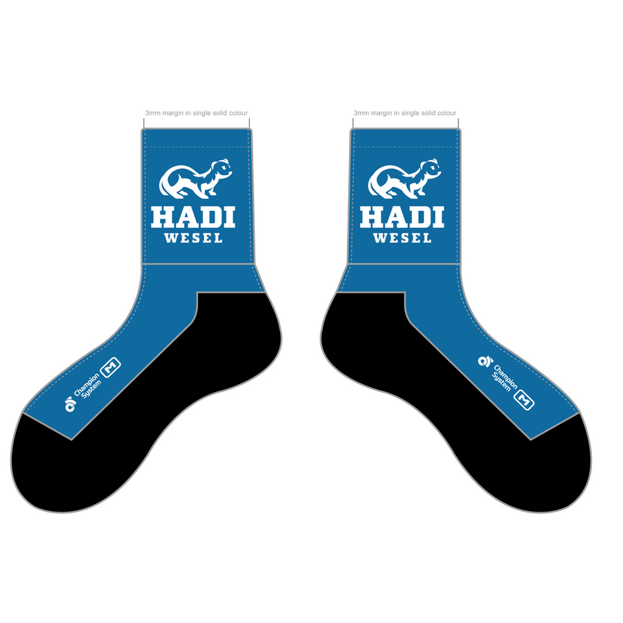 Sublimated Sock 4 Inch